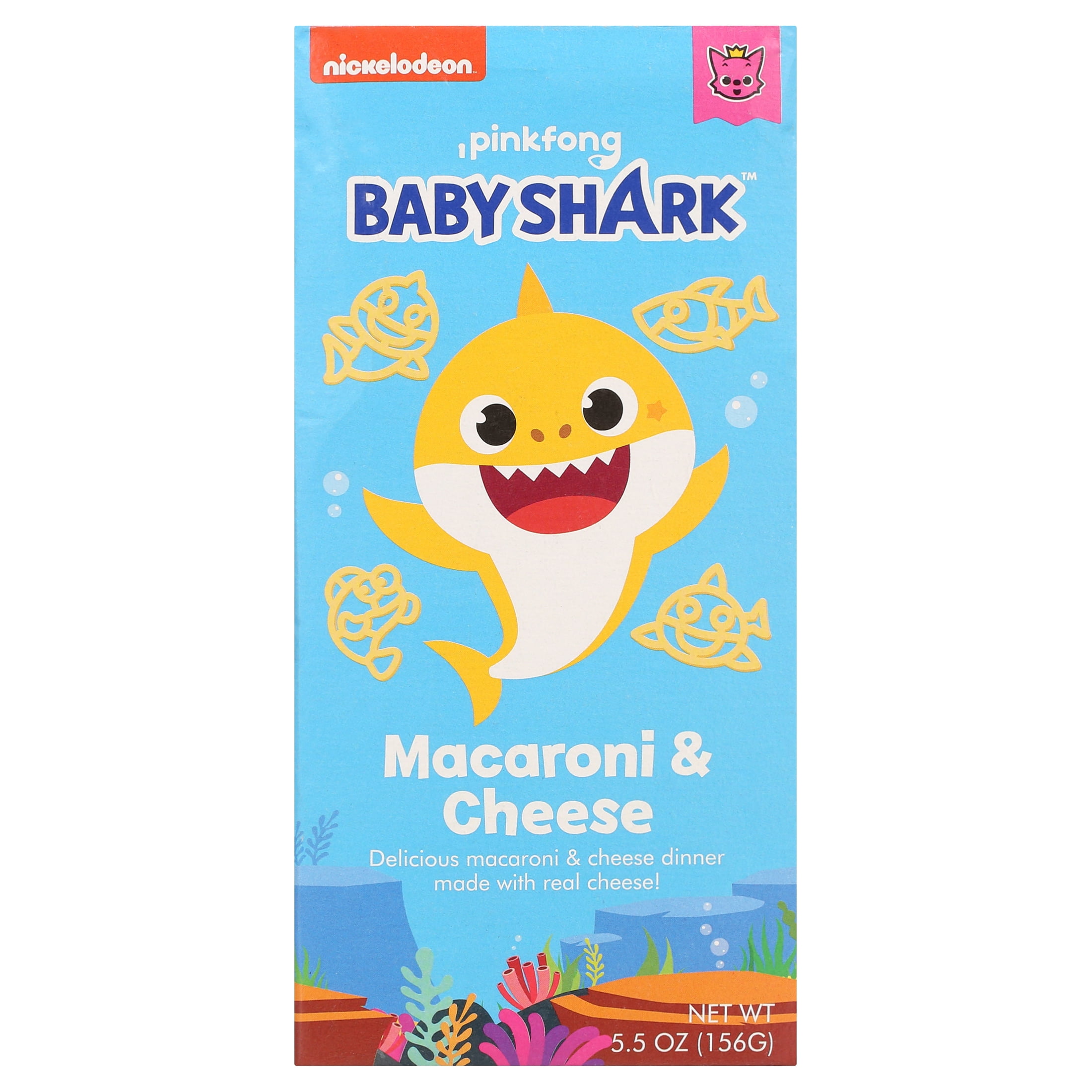 (6 pack) Baby Shark Mac & Cheese
