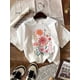 thumbnail image 1 of Girls' Short Sleeve T-Shirt - 100% Cotton Breathable Crew Neck Top with Vibrant Floral Print, Regular Fit Casual Tee for Teens & Kids, Machine Washable All-Season Comfort, 1 of 6