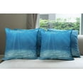 thumbnail image 6 of Ambesonne Ocean Throw Pillow Cover 4 Pack, Underwater Wilderness, 24", Blue Turquoise, 6 of 7