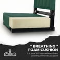 thumbnail image 3 of SPORT BEATS Stadium Seats with Back Support Bleacher Chairs with Back and Cushion Thick Padded Bleacher Seats Includes Shoulder Strap, 3 of 8