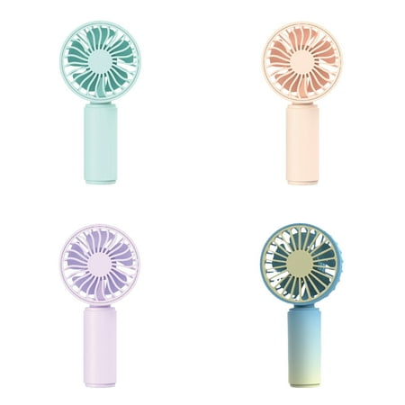 

Colorful Mini Fan Portable Small Fan USB Three Level Mute Suitable For Various People Quiet And Mute Outdoor Handheld Wind Adequate Cold Fan Sports Fan Usb Fan Mini Hand Fan Rechargeable Collapsible