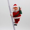 thumbnail image 2 of CHAO (Blanco) Escalera de Papá Noel Eléctrica Árbol de Navidad de Papá Noel con Música Navidad Súper Escalada Adorno de Papá Noel Árbol Regalos de Navidad Adornos de Puerta de Navidad Decoración del H, 2 of 4