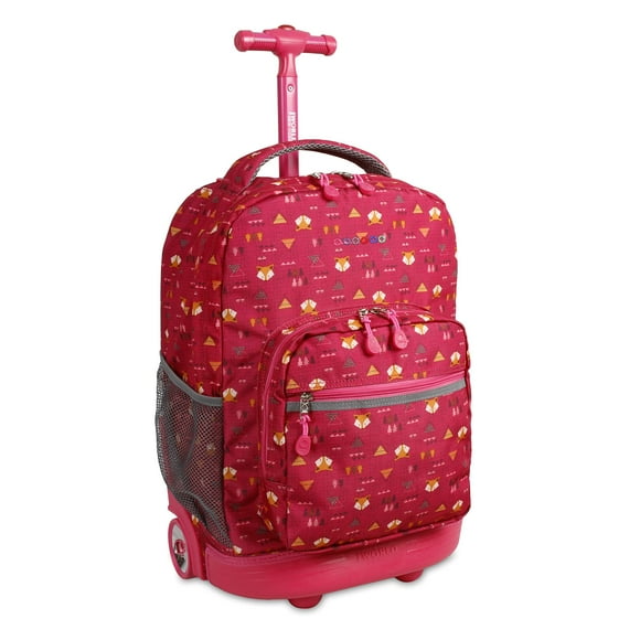 Mochila Rolling J World New York Sunrise Kids de 18 litros con ruedas