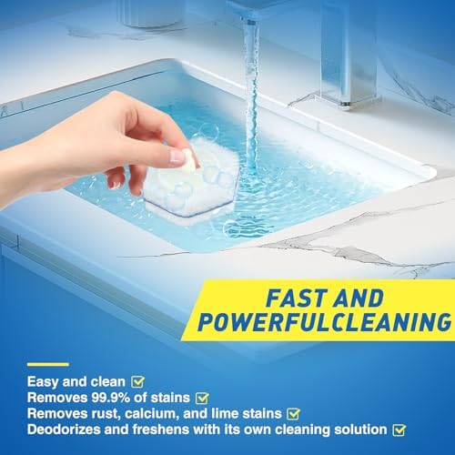 80-pcs Toilet Brush Wand Refills, Compatible with Most Toilet Brushes, Disposable Wand Heads (Package May Vary)
