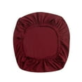 thumbnail image 2 of Stretch office computer chair seat covers Removable chair slip cover Red, 2 of 8