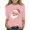 Z5-Pink-kids christmas deals, variant on MKOSPLRT Kids Christmas Shirts 3/4 Sleeve Crewneck T Shirts Funny Xmas Tree Graphic Tees Christmas Kids Gift Sets 3-12 Years