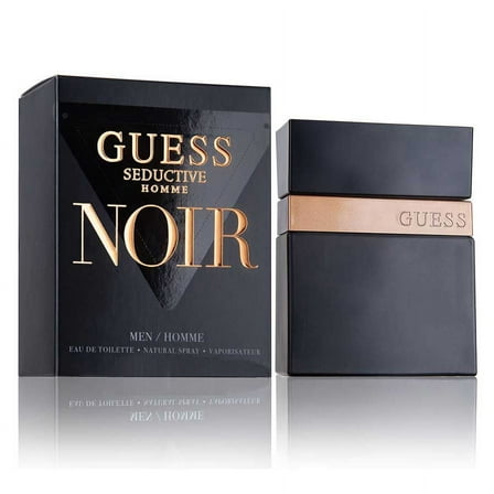 Guess Seductive Homme Noir Men/Homme Eau de Toilette 3.4 fl oz *EN