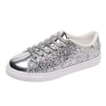 thumbnail image 2 of YOUYEDIAN Orthopedic Dress Shoes for Women Arch Support Non Slip Slip on Golf Shoes Lightweight Knitted Mesh Stretch Business Casual Shoes Comfortable 2026 Foam Shoes (Silver), 2 of 6