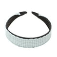 thumbnail image 5 of Unique Bargains 1 Pc Headband Plaid Wide Hair Accessories for Women Light Blue, 5 of 5
