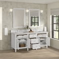 thumbnail image 5 of James Martin Vanities 424-V72-Fejp Lorelai 72" Free Standing Double Basin Hardwood Vanity, 5 of 7