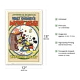 thumbnail image 2 of The Wayward Canary - Starring Mickey & Minnie Mouse - Vintage Film Movie Poster c.1932 - Master Art Print (Unframed) 12in x 18in, 2 of 4