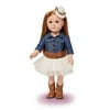 My Life As Cowgirl 18-inch Posable Doll with a Soft Torso, Red Hair