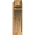 thumbnail image 2 of Ekena Millwork 6"W x 16"D x 20"H Thorton Rough Sawn Craftsman Outlooker, Western Red Cedar, 2 of 4