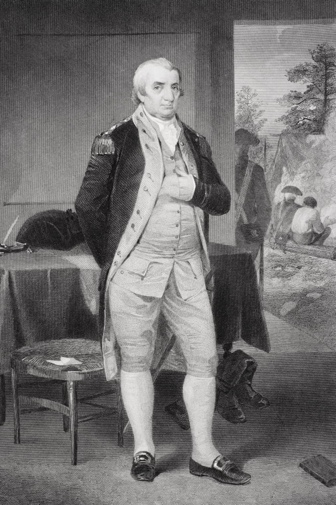 Charles Coteworth Pinckney 1746-1825 American Soldier Statesman And Diplomat Aide To George Washington During American Revolution From Painting By Alonzo Chappel Canvas Art - Ken Welsh Design Pics (2