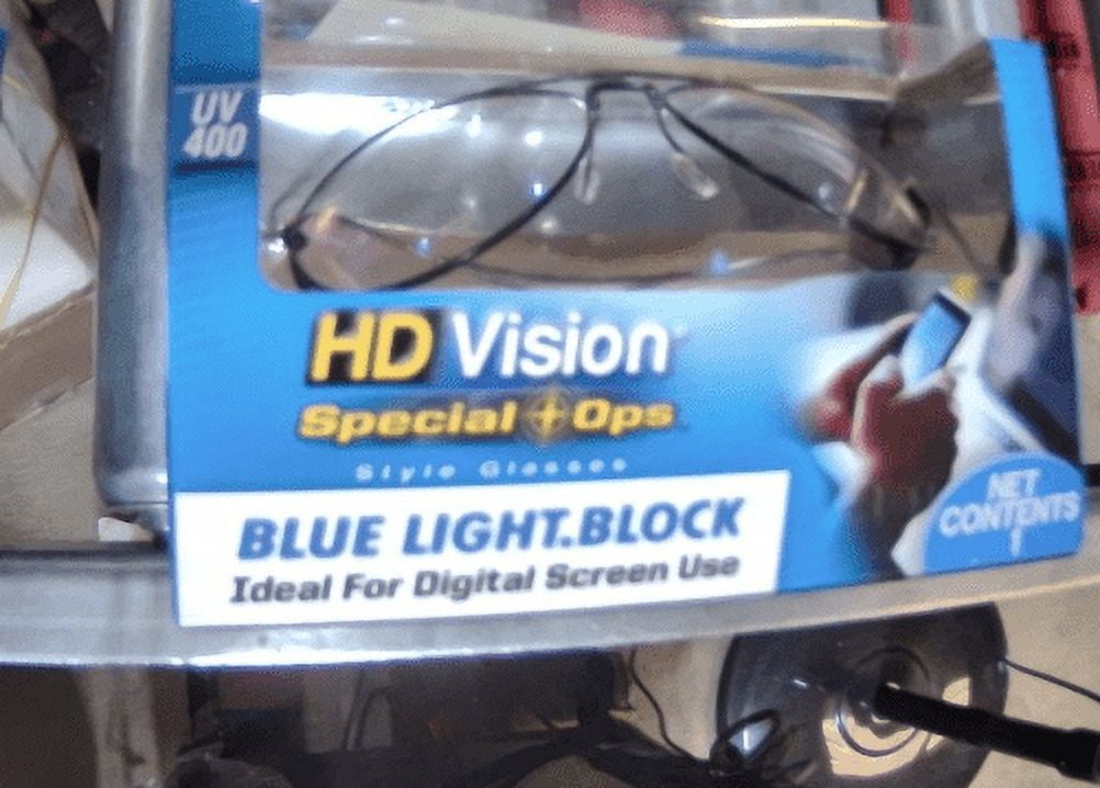 HD Vision Aviator Sport Unisex Blue Light Block UV400 Sunglasses, Blue, 1