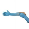 Microflex Iso 93-243 Blue Small Powder Free Disposable Gloves - 12 In Length - 4.7 Mil Thick - 93243070 [Price Is Per Box]