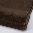 thumbnail image 6 of Ottomanson Oceana Washable Non-Slip Rubberback Polypropylene Brown Bath Rug Set, 3 Piece, 6 of 9