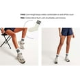 thumbnail image 4 of 4 Pairs Mens Womens Ankle Crew Striped Socks Sport Casual Cotton Socks US, 4 of 8