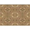 thumbnail image 1 of Ahgly Company Machine Washable Indoor Rectangle Transitional Sienna Brown Area Rugs, 5' x 7', 1 of 7