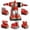Red, variant on Toys for 3 4 5 6 Year Old Boys– 5-in-1 Detachable Construction Vehicles Set–Transform Robot Kids Toys Cars– Easy DIY Toys for Ages 5+ – Gifts for Boys Girls Birthday Christmas Easter