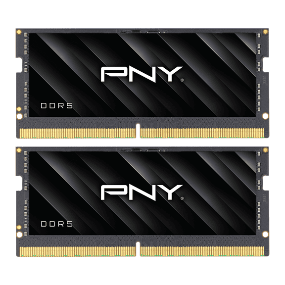 PNY Performance 32GB (2x16GB) DDR5 5600MHz (5200MHz/4800MHz) CL46 Laptop Memory Kit MN32GK2D55600-TB