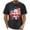 A33 Black, variant on Funny 4th of July T Shirt for Men Red White and Meow Cat Hot Dog Graphic Tee Short Sleeve Crewneck Distressed Retro Patriotic USA Independence Day Shirts