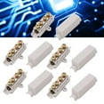 thumbnail image 1 of 5Pcs 100A 1000V High Power Wire Cable Connector 2.5‑16mm² Electrical Wiring Junction Box Terminal Block, 1 of 6