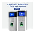 thumbnail image 4 of Fingerprint Recognition Time Attendance Machine Wall Mounted Card Empolyee Electronic Attendance Management Lock System ,Easy Operate, 4 of 6