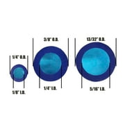 FUEL 9 Piece Fuel Line Kit (3) 4 Lengths of Hose 100% polyurethane in 1/8”, 1/4”, 5/16 & 6 Clamps - Universal ATVs