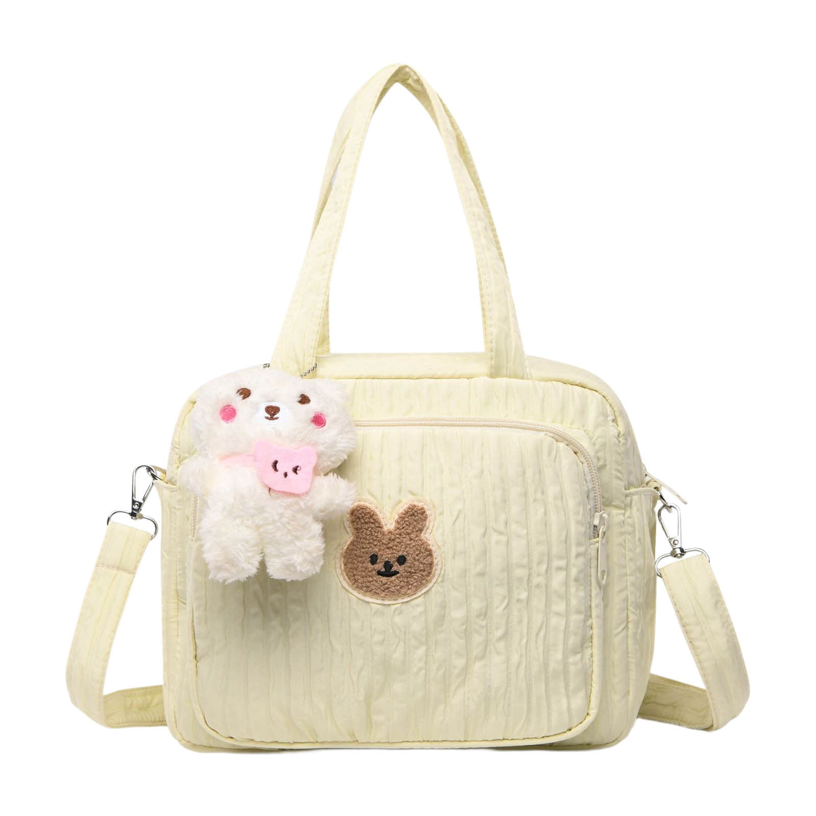 ddioayh Baby Diaper Tote Bag,Cute Baby Stroller Bag,Crossbody Bag Maternity Bag,Perfect for Travel and Outgoing,Baby Things Storage Bag