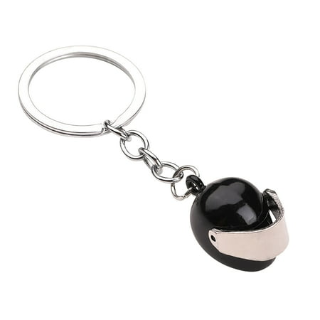 Bocqde Motorcycle Helmet Key Chain Motorcyclist Gift Idea Biker Gift Mini Key Ring Motorcycle Helmet Keyring Pendant For Birthday Holiday Gifts