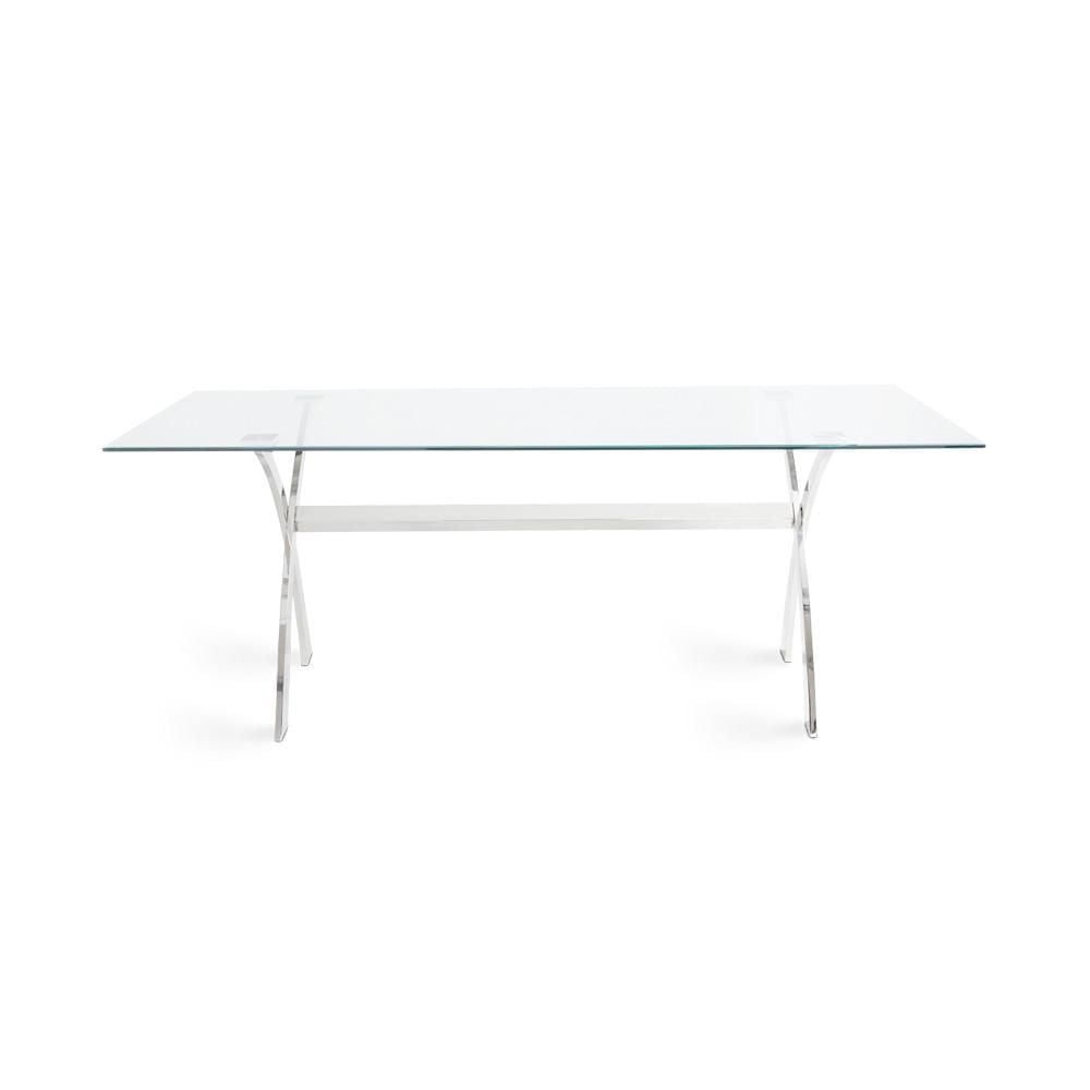 Home Gear Dining table with Double "X" legs