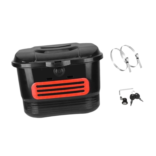 Lipstore Bicycles Cargo Rack Carrying Shopping Electric Scooter Fruit Bike Basket Bag Without Inner Bag