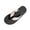 Beige, variant on SuTry Women Two Tone Woven Cloth Thong Flip Flops Dot Textured EVA Flat Plus Size Non Slip Indoor Outdoor Beach Summer Casual Slippers