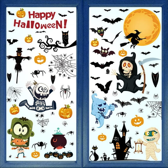 Halloween Window Clings