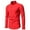 Red, variant on Njoeus Mens Slim Fitted Long Sleeve Tuxedo Dress Shirt Casual Medieval Porm Party Performing T-Shirts