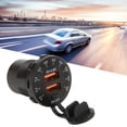 thumbnail image 2 of Toma USB dual, cargador de coche USB dual universal negro Cargador de coche USB Logre más, 2 of 9