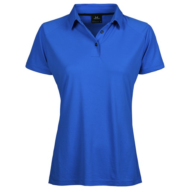 Tee Jays - Polo Luxury Deporte para Mujer (Azul Eléctrico)