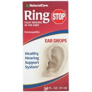 (2 Pack) Naturalcare Products Inc RingStop Ear Drops 0.5 Ounce
