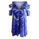 thumbnail image 4 of Top de camiseta de manga corta con estampado de manga corta y cremallera con cuello en V hueco para mujer Pompotops  hkajfhjk464043, 4 of 5