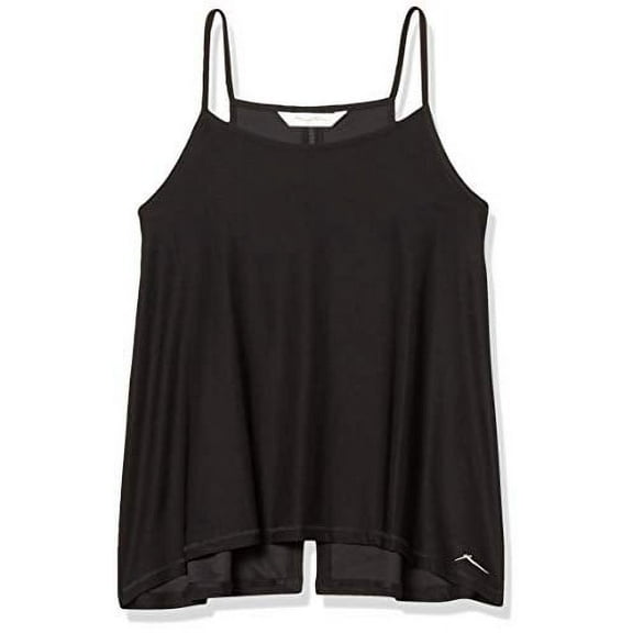 X by Gottex Women's Cami Tank Top, Black, M