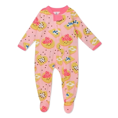 Honest Baby Clothing Organic Cotton Boy/Girl Long Sleeve Sleep N Play, Newborn to 9 Months