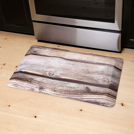 Emeril Lagasse Comfort Air Beechwood Kitchen Mat  Brown/Ivory  19.6 x39