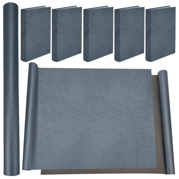 Imitation Leather Book Covers Slate Gray 1100x420x0.5mm 1Roll