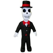 Day of the Dead Wedding Couple Pinata, 32" Decoration, Party Game and Photo Prop