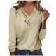 thumbnail image 1 of Camiseta de manga corta con cuello en V para mujer: top con estampado «Love», poliéster, tallas S-XXXL, tallas EE. UU./Reino Unido/UE, informal/para todas las estaciones, 1 of 5