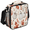 Beige, variant on Jiaoprinted Pumpkins Thanksgiving Insulated Lunch Box Bag, Autumn Leaves Leakproof Portable Adults Lunch Cooler Tote Bag for Work Picnic