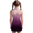 thumbnail image 5 of Shadoumai Athletic Tennis Girls Dress 4T,Girls Tennis Dress 1/4 Zip Golf Outfit Built-In Bra & Shorts Pickleball Athletic Dress Workout Pockets 4-13Y, 5 of 6