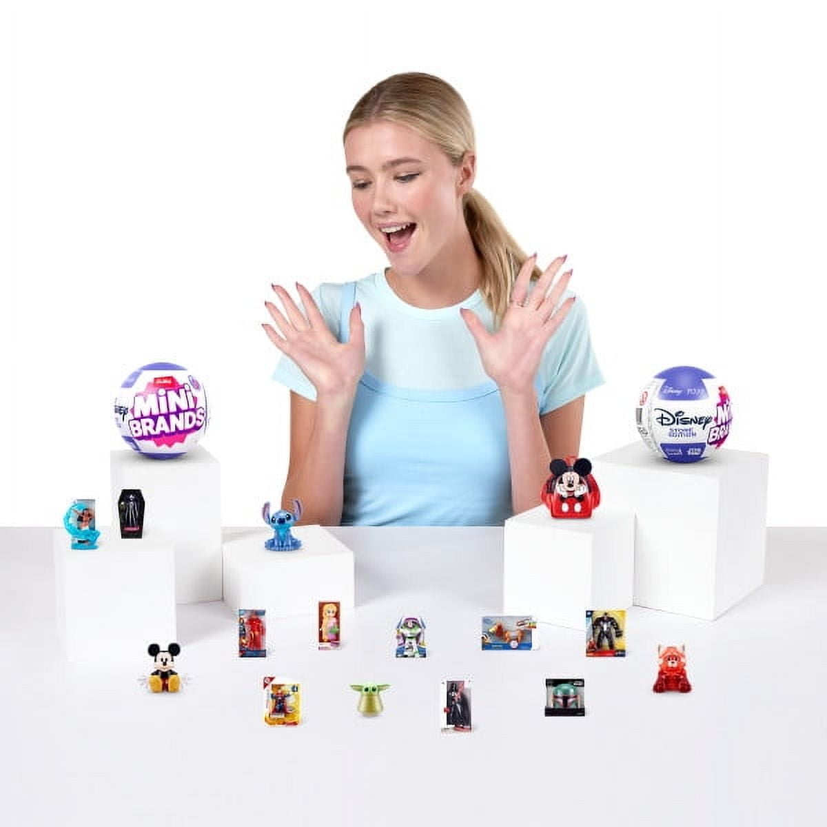 Mini Brands Disney Store Blind Capsule Series 3, Collectible Unbox Surprise Toy for Kids, Teens & Adults Ages 3+, by ZURU
