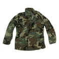 thumbnail image 2 of New Genuine Issue M-65 Field Jacket, NyCo, GI, Made in USA, Woodland Camo, Size Small Long, 2 of 2